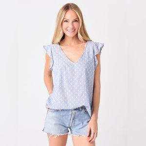 Dylan Women's Birdie Stripe Blouse